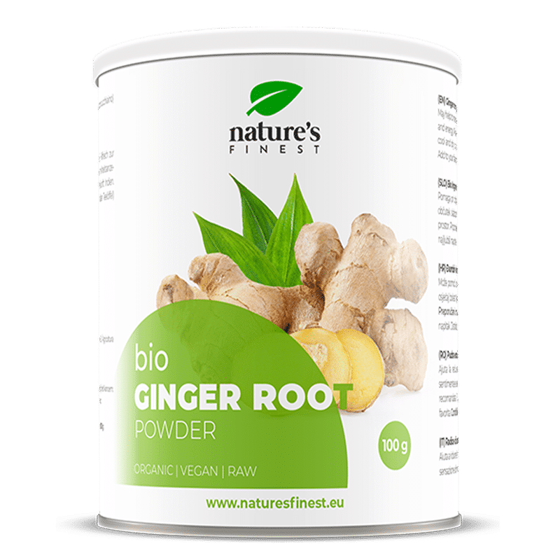 Bio Ginger Root milteliai
