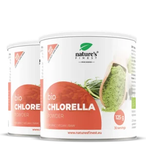 Chlorelės milteliai Bio paketas