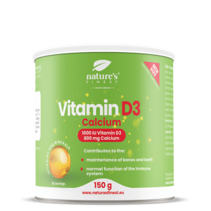 Vitaminas D3 + Kalcis