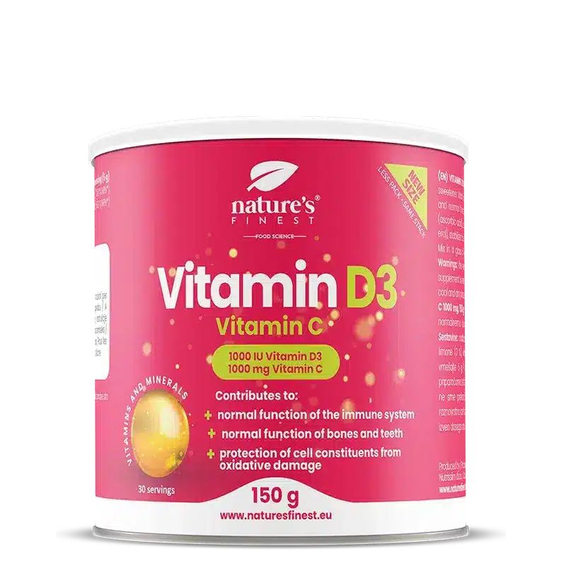 Vitaminas D3 + Vitaminas C