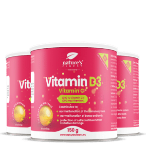 Vitamin D3 + Vitamin C paketas